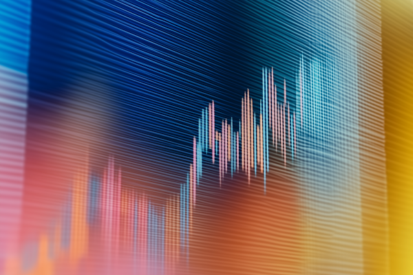 Investment strategy planning and portfolio growth visualization